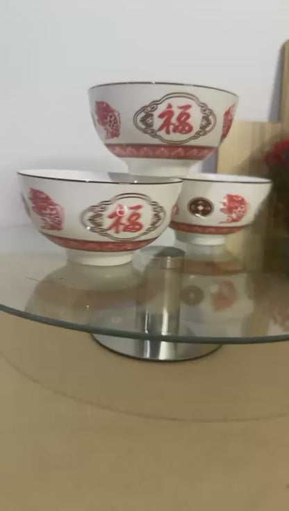 Colored Porcelain Bowls (Styl-58)